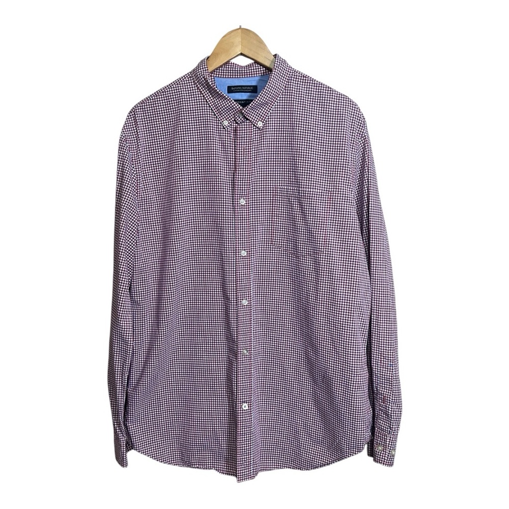Banana Republic Men’s Custom 078 Wash Shirt - GANT Fit Sz. XL